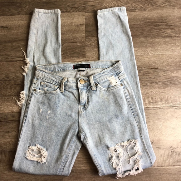Urban Outfitters Denim - BDG Light Wash Ripped Distressed Cigarette Skinny